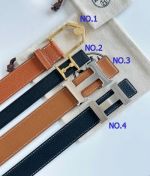 Premium Quality Hermes Men Reversible Leather Belt Buckle and Box